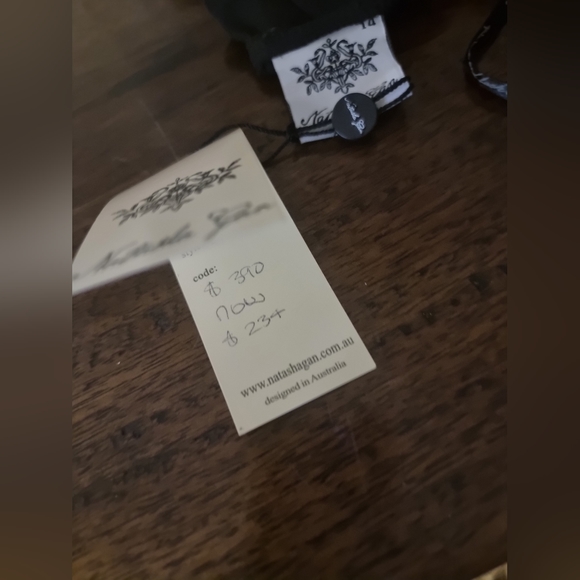 Womens Natasha Gan black haltneck dress - Picture 9 of 11